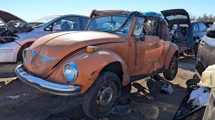 junkyard find 1972 volkswagen super beetle convertible
