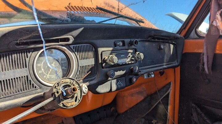 junkyard find 1972 volkswagen super beetle convertible