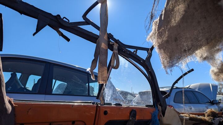 junkyard find 1972 volkswagen super beetle convertible