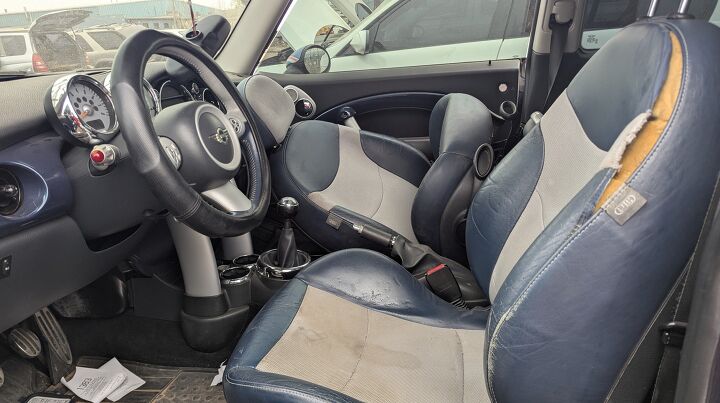 junkyard find 2006 mini cooper s checkmate with john cooper works tuning kit