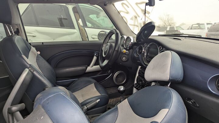 junkyard find 2006 mini cooper s checkmate with john cooper works tuning kit