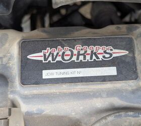 junkyard find 2006 mini cooper s checkmate with john cooper works tuning kit