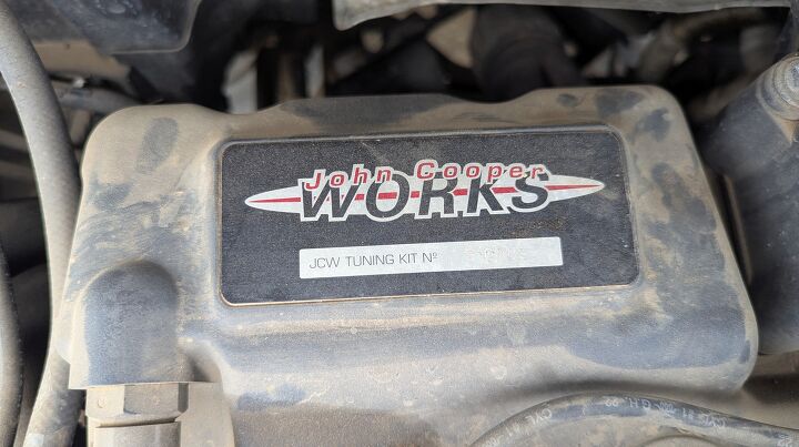 junkyard find 2006 mini cooper s checkmate with john cooper works tuning kit