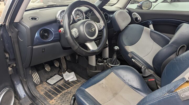 junkyard find 2006 mini cooper s checkmate with john cooper works tuning kit