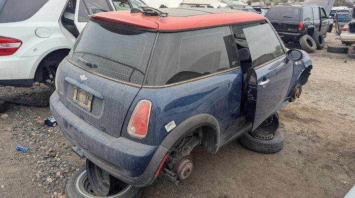junkyard find 2006 mini cooper s checkmate with john cooper works tuning kit