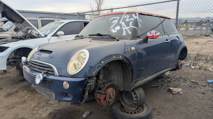 junkyard find 2006 mini cooper s checkmate with john cooper works tuning kit