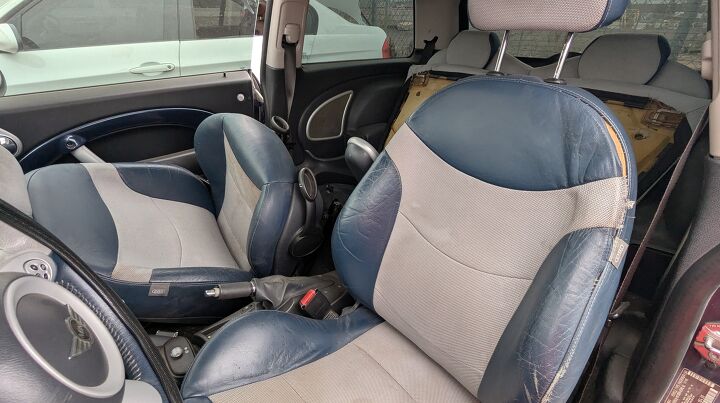 junkyard find 2006 mini cooper s checkmate with john cooper works tuning kit