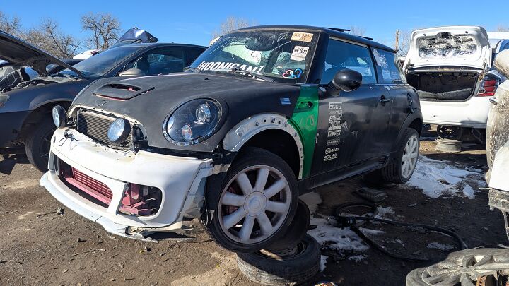 junkyard find 2006 mini cooper s checkmate with john cooper works tuning kit