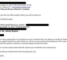 epstein sought access to numerous automotive executives