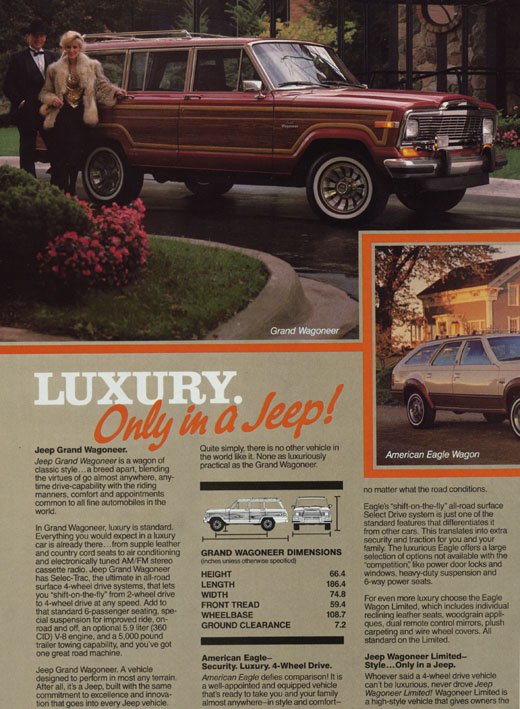 rare rides icons the jeep wagoneer the first luxury suv ever part xi