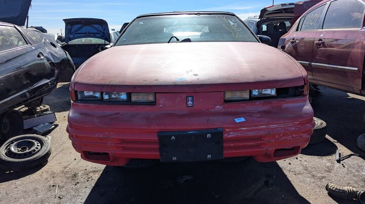 junkyard find 1994 oldsmobile cutlass supreme convertible