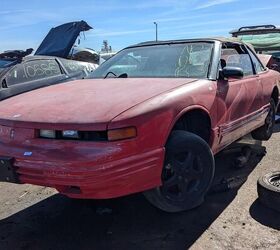 junkyard find 1994 oldsmobile cutlass supreme convertible
