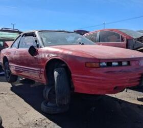 junkyard find 1994 oldsmobile cutlass supreme convertible