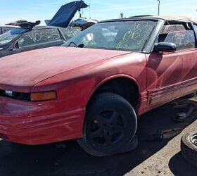 junkyard find 1994 oldsmobile cutlass supreme convertible