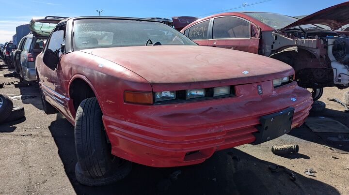junkyard find 1994 oldsmobile cutlass supreme convertible