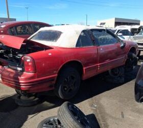 junkyard find 1994 oldsmobile cutlass supreme convertible