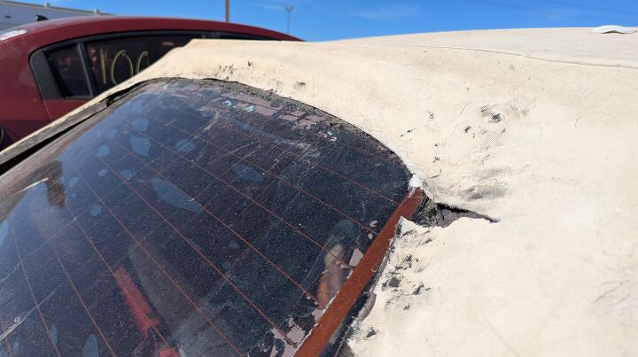 junkyard find 1994 oldsmobile cutlass supreme convertible