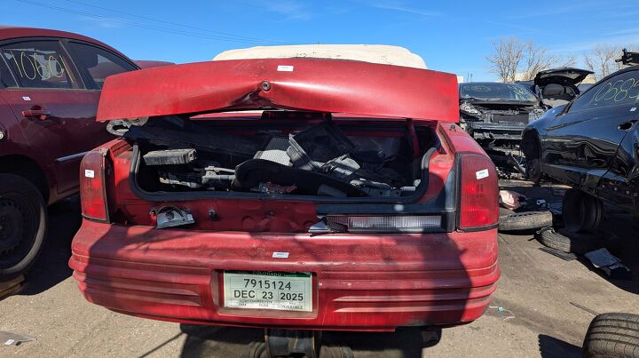 junkyard find 1994 oldsmobile cutlass supreme convertible