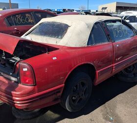 junkyard find 1994 oldsmobile cutlass supreme convertible