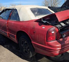 junkyard find 1994 oldsmobile cutlass supreme convertible