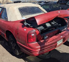 junkyard find 1994 oldsmobile cutlass supreme convertible
