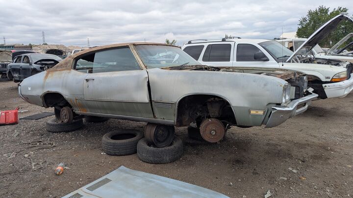 junkyard find 1971 buick skylark custom sport coupe