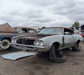 junkyard find 1971 buick skylark custom sport coupe