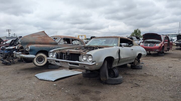 junkyard find 1971 buick skylark custom sport coupe