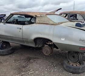 junkyard find 1971 buick skylark custom sport coupe