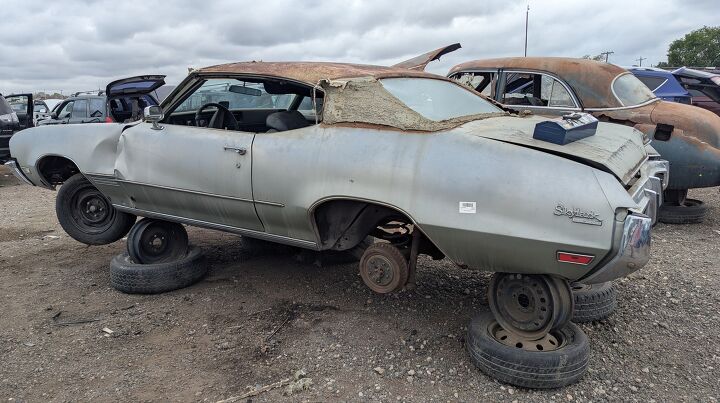 junkyard find 1971 buick skylark custom sport coupe