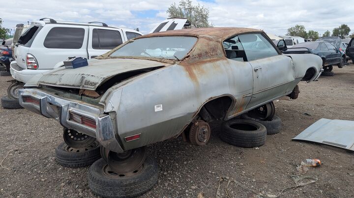 junkyard find 1971 buick skylark custom sport coupe
