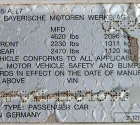 junkyard find 1986 bmw l7