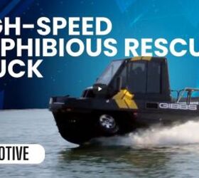 High-Speed Amphibious Rescue Truck: From Truck to Boat in 10 Seconds