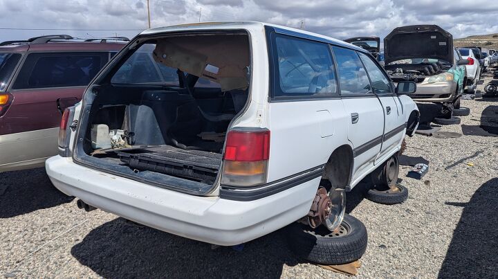 junkyard find 1991 subaru legacy 4wd rhd rural delivery wagon