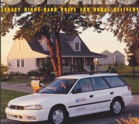 junkyard find 1991 subaru legacy 4wd rhd rural delivery wagon