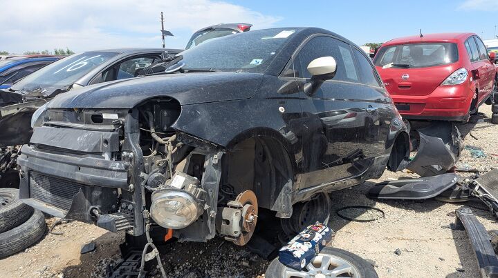 junkyard find 2013 fiat 500e