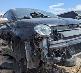 junkyard find 2013 fiat 500e