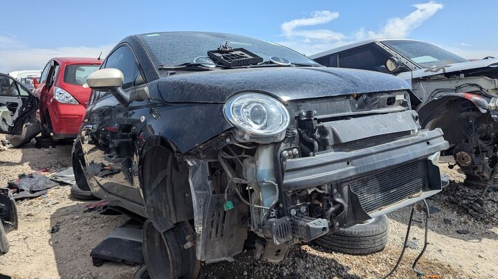 junkyard find 2013 fiat 500e