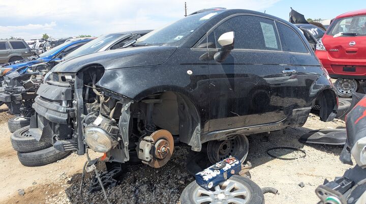 junkyard find 2013 fiat 500e