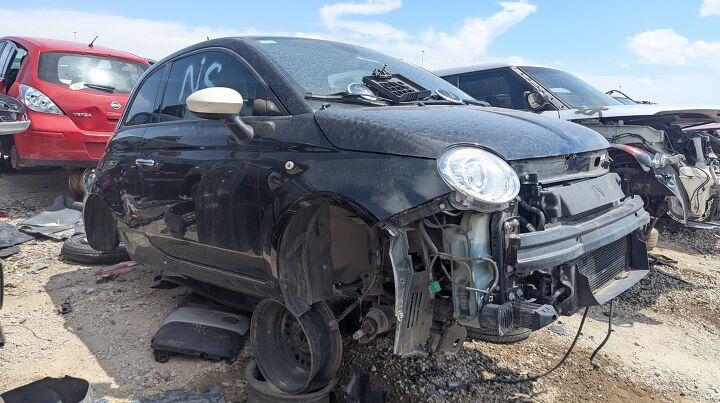 junkyard find 2013 fiat 500e