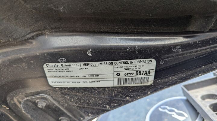 junkyard find 2013 fiat 500e