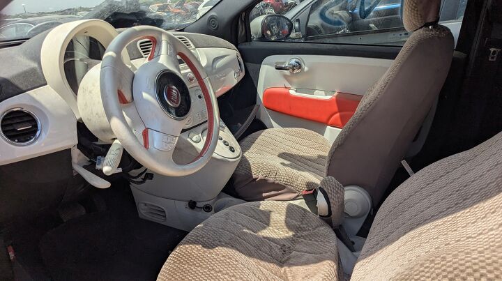 junkyard find 2013 fiat 500e