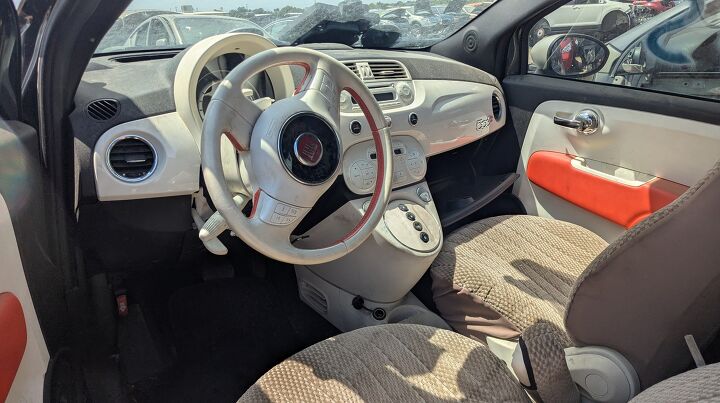 junkyard find 2013 fiat 500e