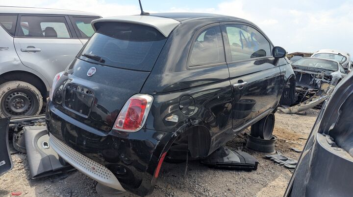 junkyard find 2013 fiat 500e