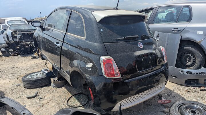 junkyard find 2013 fiat 500e