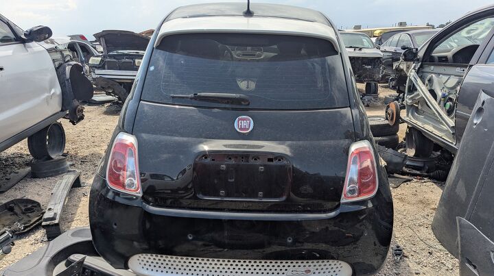junkyard find 2013 fiat 500e