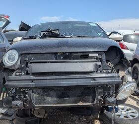 junkyard find 2013 fiat 500e