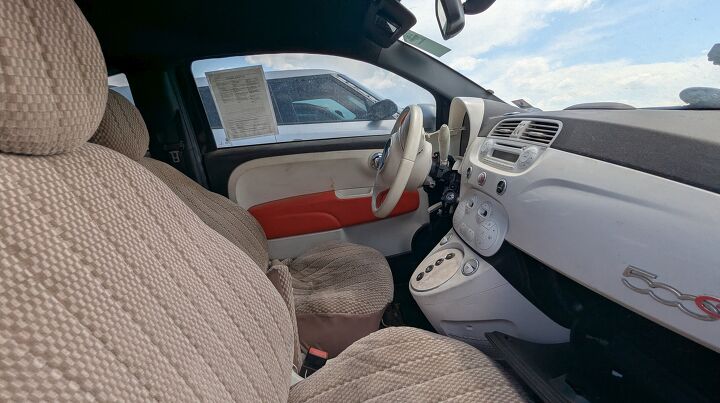 junkyard find 2013 fiat 500e
