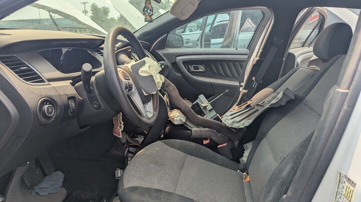 junkyard find 2013 ford police interceptor sedan