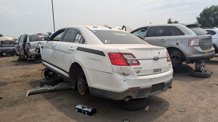 junkyard find 2013 ford police interceptor sedan